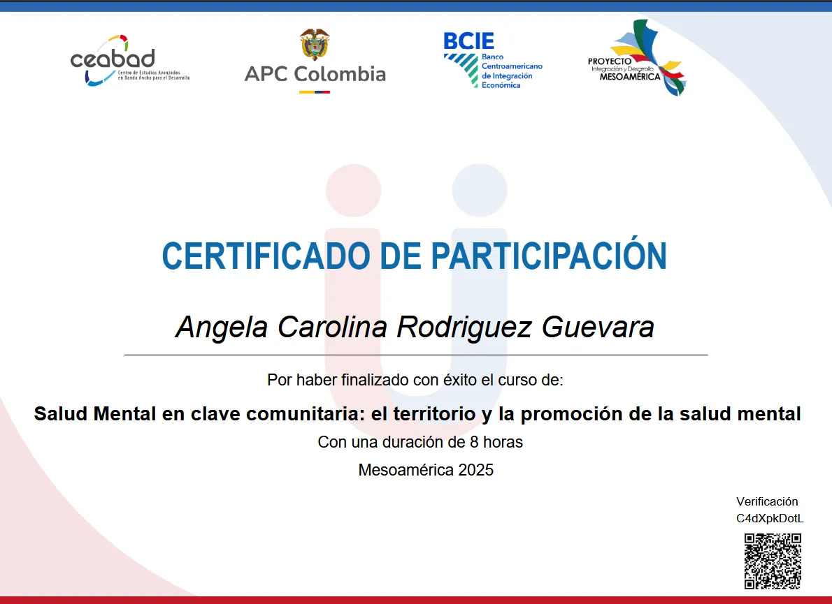 Cooperación SUR — Salud Mental en Clave Comunitaria